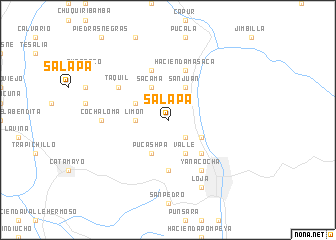 map of Salapa