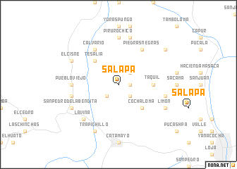 map of Salapa