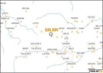 map of Salapi