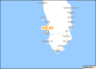 map of Salap