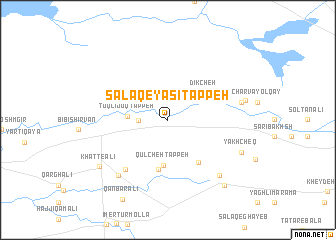 map of Salāq-e Yāsī Tappeh