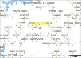 map of Salaquêual