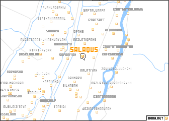 map of Salāqūs