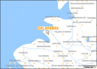 map of Sālārābād