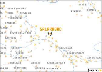 map of Sālārābād