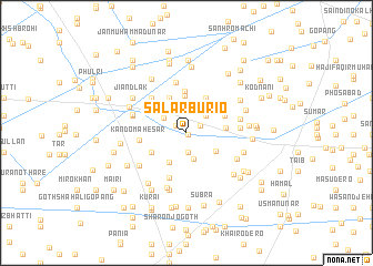 map of Sālār Burio