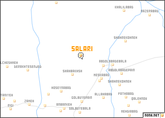 map of Sālārī
