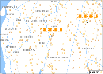 map of Sālārwāla