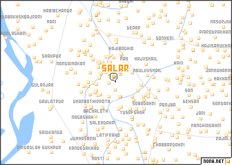 map of Salār