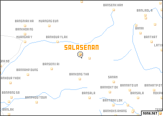map of Sala Sèn-An
