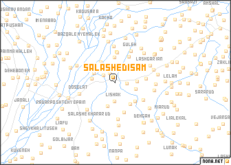 map of Salash-e Dīsām