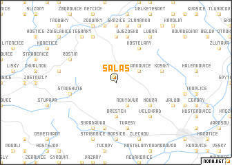 map of Salaš