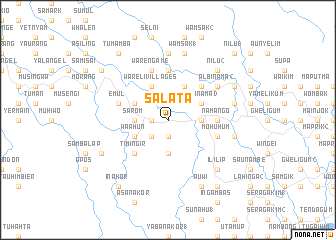 map of Salata