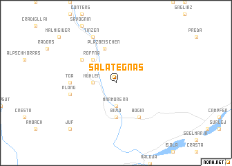 map of Salategnas