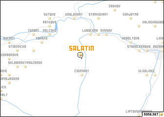 map of Salatín