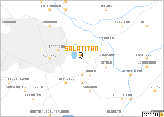 map of Salatitán