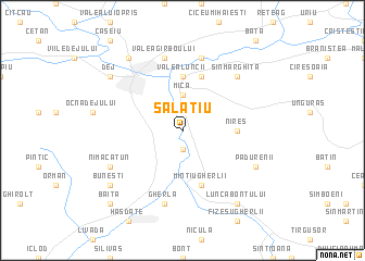 map of Salatiu