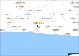 map of Salatri