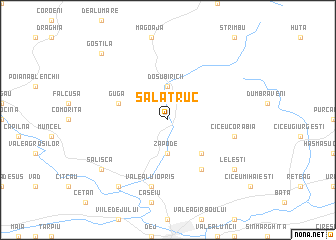 map of Sălătruc