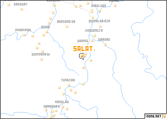 map of Salat