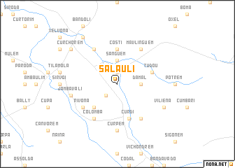 map of Salauli