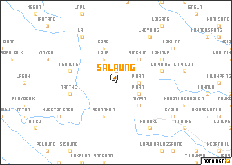 map of Salaung