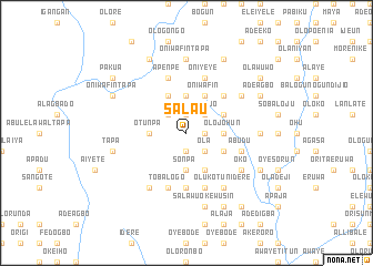 map of Salau