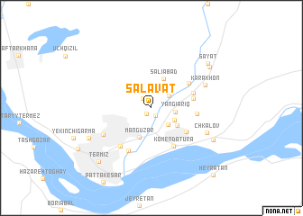 map of Salavat