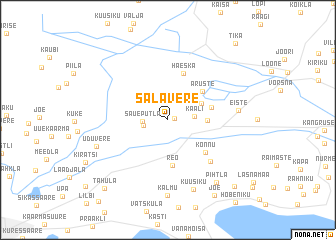 map of Salavere