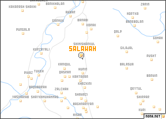 map of Salāwah