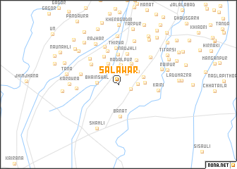 map of Salāwar