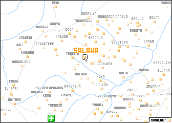 map of Salawa