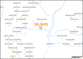 map of Sa-lawng