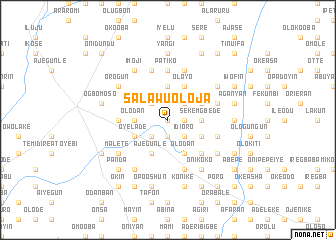 map of Salawu Oloja