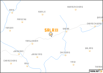map of Salaxi