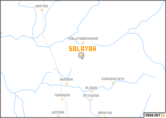 map of Salayah