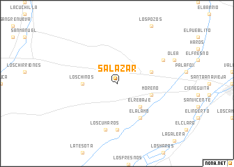 map of Salazar