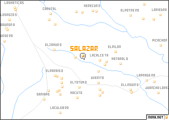 map of Salazar