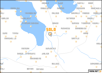 map of Sala