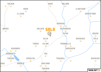 map of Sala