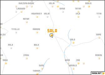 map of Sala