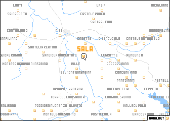 map of Sala