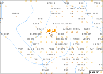 map of Sala