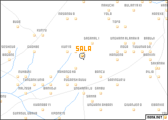 map of Sala