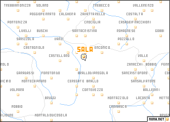 map of Sala