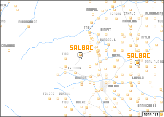 map of Salbac