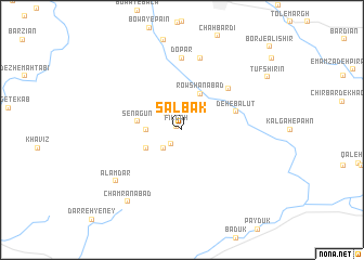 map of Salbak