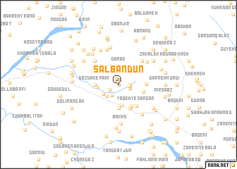 map of Salbandūn