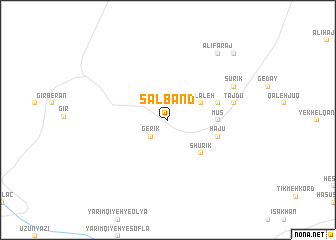 map of Sālband