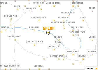 map of Salba